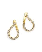 Bloomingdale's Diamond Front-to-back Earrings In 14k Yellow Gold, 0.60 Ct. T.w. - 100% Exclusive