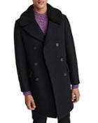 The Kooples The Redding Wool Blend Coat