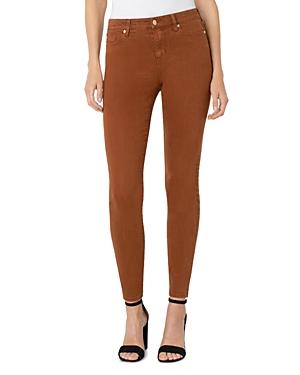Liverpool Los Angeles Abby Skinny Jeans In Deep Cinnamon