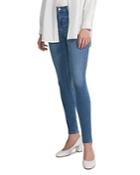 J Brand Sophia Mid Rise Super Skinny Jeans In Joy