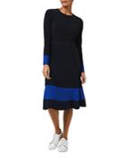 Hobbs London Victoria Knitted Midi Dress