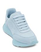 Alexander Mcqueen Men's Leather Upper & Rubber Sole Sneakers