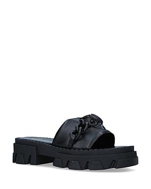 Kurt Geiger London Women's Chelsea Chain & Eagle Head Stomp Sandals