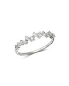 Bloomingdale's Diamond Scatter Band In 14k White Gold, 0.35 Ct. T.w. - 100% Exclusive