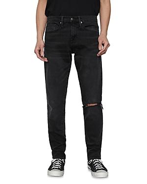 Frame L'homme Skinny Fit Jeans In Vaporize Ripped