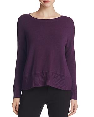 Eileen Fisher Petites Heathered Drop Shoulder Sweater