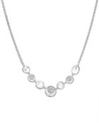 Ippolita Sterling Silver Onda Diamond Frontal Station Necklace, 16