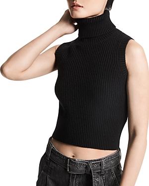 Michael Michael Kors Cropped Turtleneck Sweater