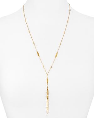 Chan Luu White Mix Y Necklace, 24