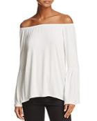 Chaser Bell Sleeve Off-the-shoulder Top