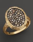 Brown Diamond Ring In 14k Yellow Gold - 100% Exclusive