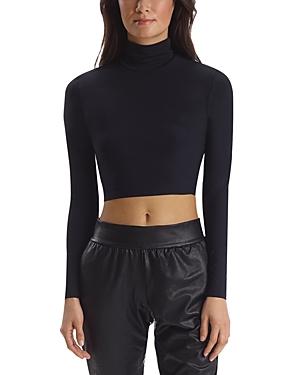 Commando Butter Long Sleeve Cropped Turtleneck