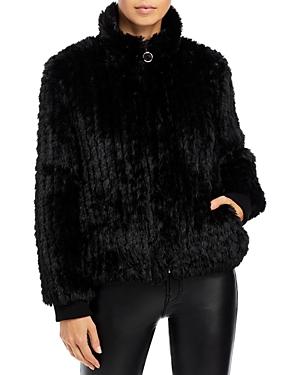 Aqua Faux Fur Jacket - 100% Exclusive