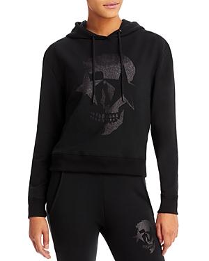 Chrldr Shadow Star Skull Graphic Hoodie
