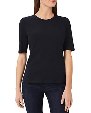 Hobbs London Eva Cotton Puff Sleeve Tee