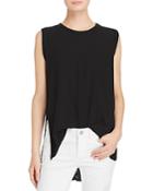 Michelle By Comune Tracy Side Slit Tank