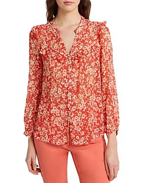 Gerard Darel Chade Light Crepe Voile Shirt