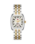 Michele Urban Mini Two-tone Stainless Steel & 18k Gold Watch, 29mm (40% Off) - Comparable Value $1095