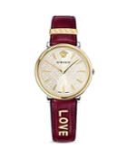 Versace Collection Manifesto Edition Watch With Interchangeable Straps, 38mm