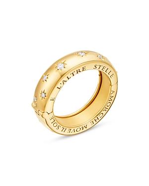 Temple St. Clair 18k Yellow Gold Celestial Diamond Star Band