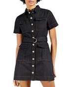 Ted Baker Utility Denim Mini Dress