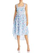 Loveshackfancy Pasha Floral Print Dress