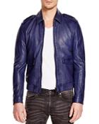 Hugo Lamb Leather Jacket