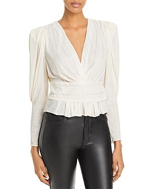 Iro Joono Puff Sleeve Top