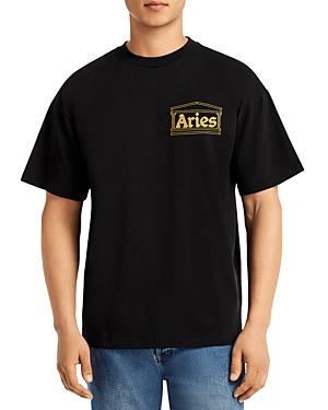 Aries Temple Slim Fit Short Sleeve Logo Tee