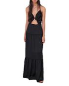 Ba & Sh Waxa Cutout Maxi Dress