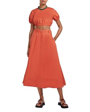 Staud Cybele Midi Skirt