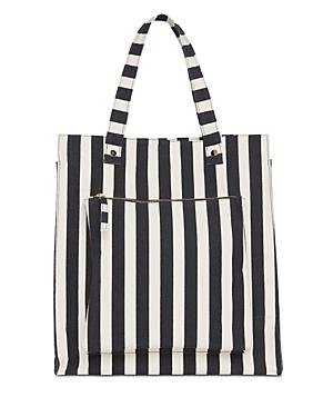 Whistles Sena Striped Canvas Tote