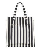 Whistles Sena Striped Canvas Tote