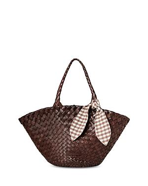 Loeffler Randall Kai Woven Leather Tote