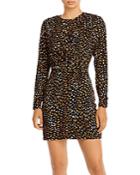 Aqua Animal Print Knit Dress - 100% Exclusive