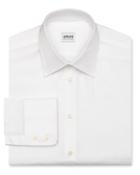 Armani Collezioni Solid Oxford Dress Shirt - Contemporary Fit