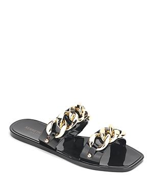 Kenneth Cole Women's Naveen Chain Jelly Sandals