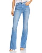 Frame Le High Flare-leg Jeans In Colima