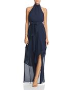 C/meo Collective Allude Halter Maxi Dress