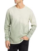 Frame Dip Dyed Two Tone Long Sleeve Tee