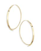 Bloomingdale's Eternity Hoop Earrings In 14k Yellow Gold - 100% Exclusive