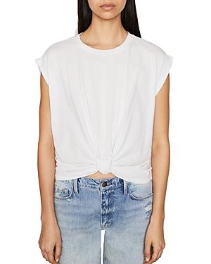 Frame Knot Hem Tee
