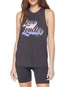 Spiritual Gangster Love Louder Low Back Tank Top