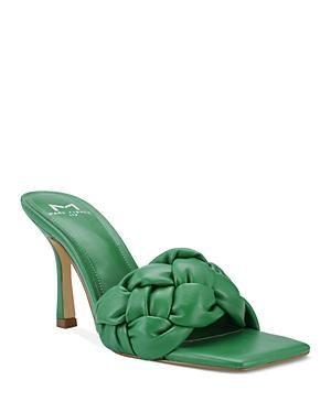 Marc Fisher Ltd. Women's Digana Braided High Heel Slide Sandals