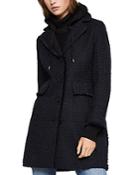 Bcbgeneration Hooded Tweed Coat