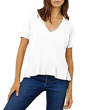 Velvet By Graham & Spencer Lina Ruffled Top