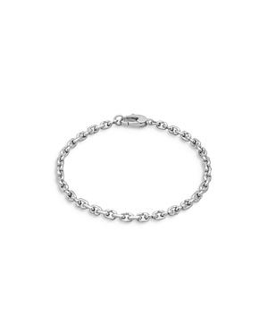 Degs & Sal Sterling Silver Lock Chain Bracelet