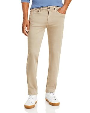 7 For All Mankind Slimmy Slim-straight Jeans In Light Khaki