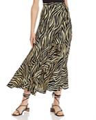 Faithfull The Brand Jasper Zebra-print Midi Skirt