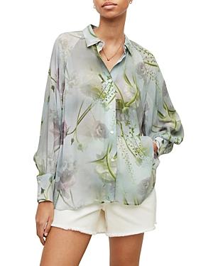 Allsaints Oana Mahara Printed Shirt